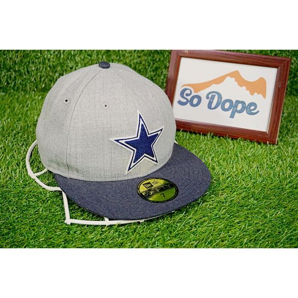 New Era Fitted Dallas Cowboys Hat - Size 7 - Picture 1 of 7